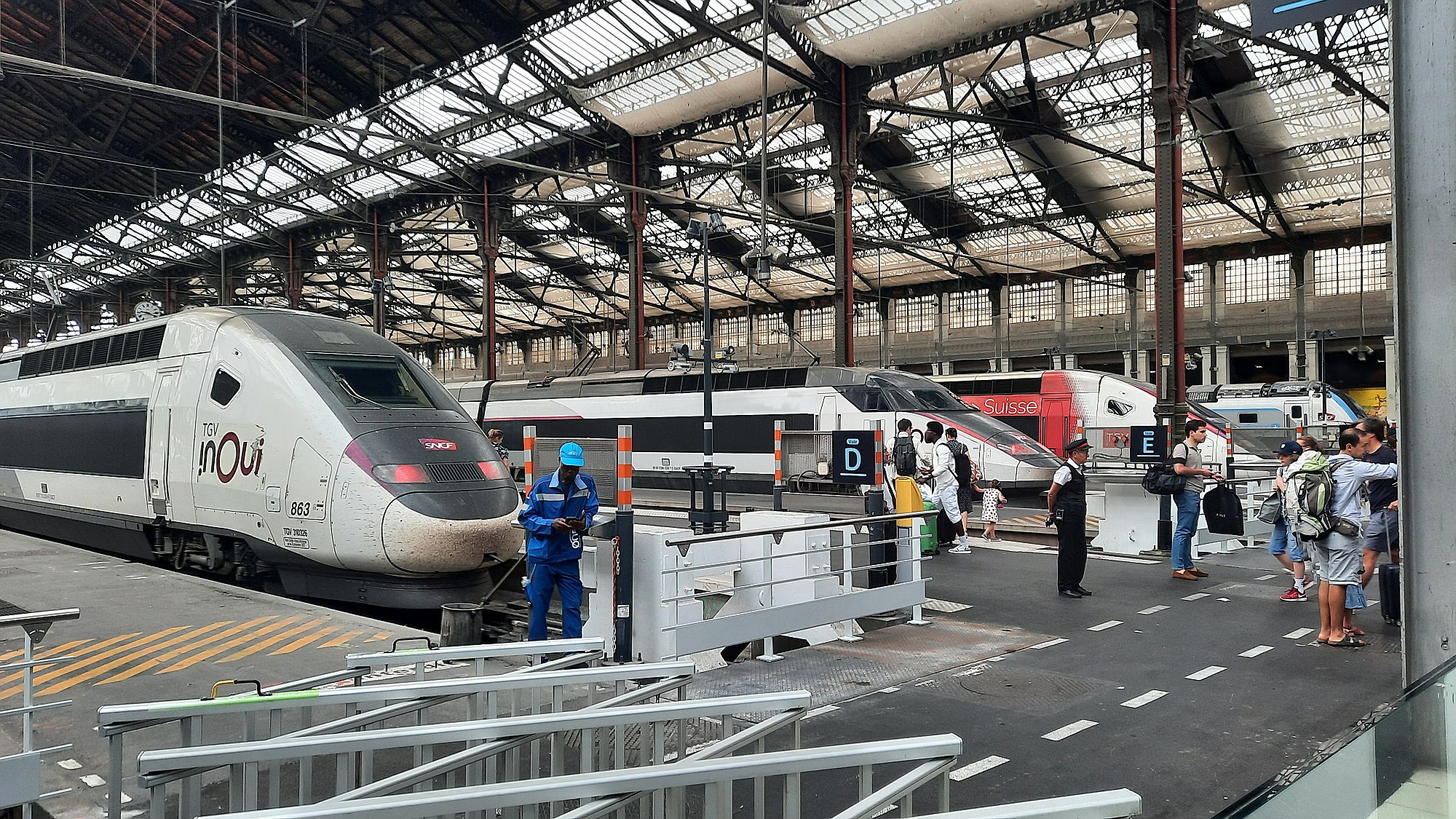 TGV inOui a Lyria na Gare de Lyon