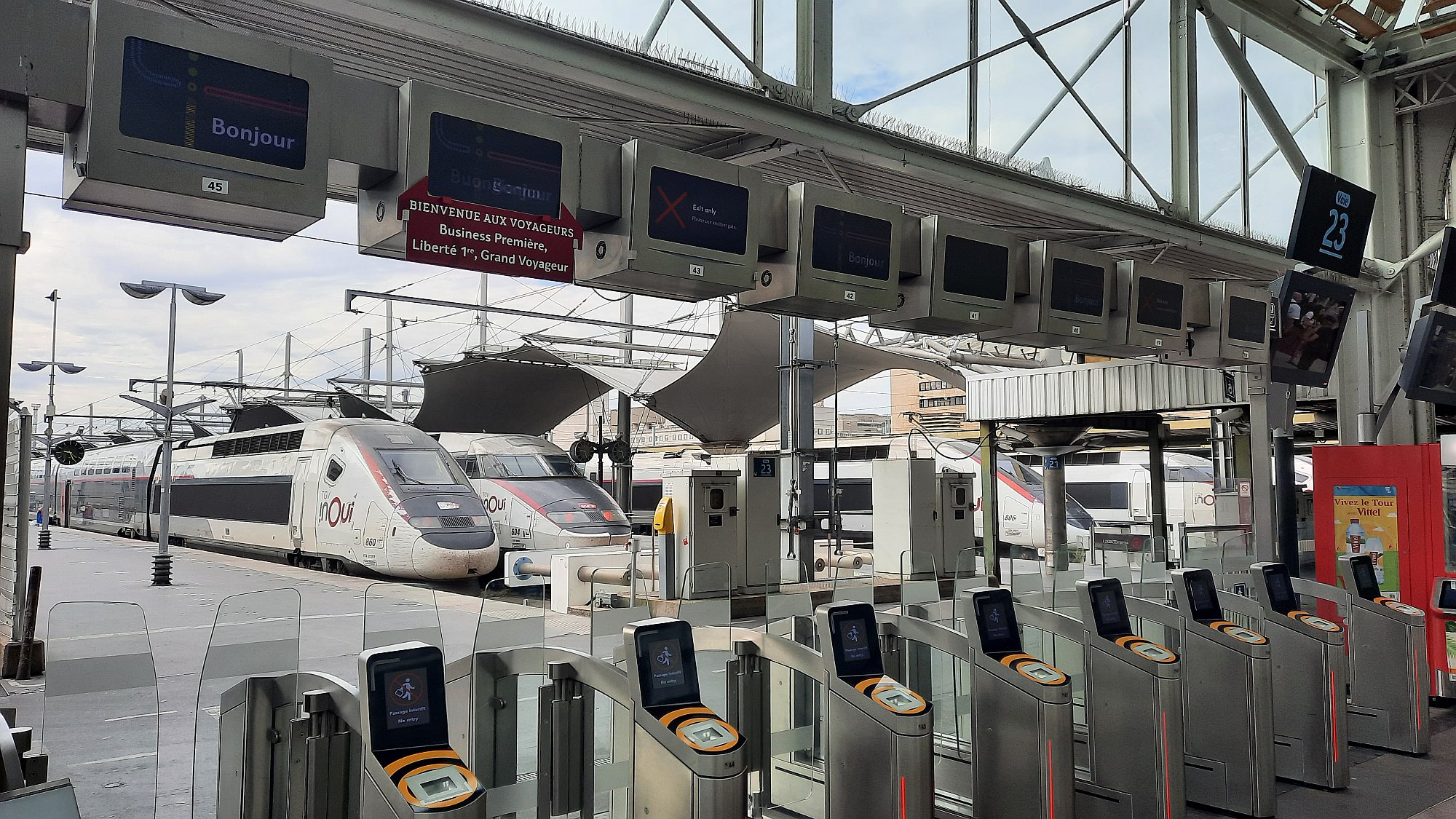 TGV inOui na Gare de Lyon