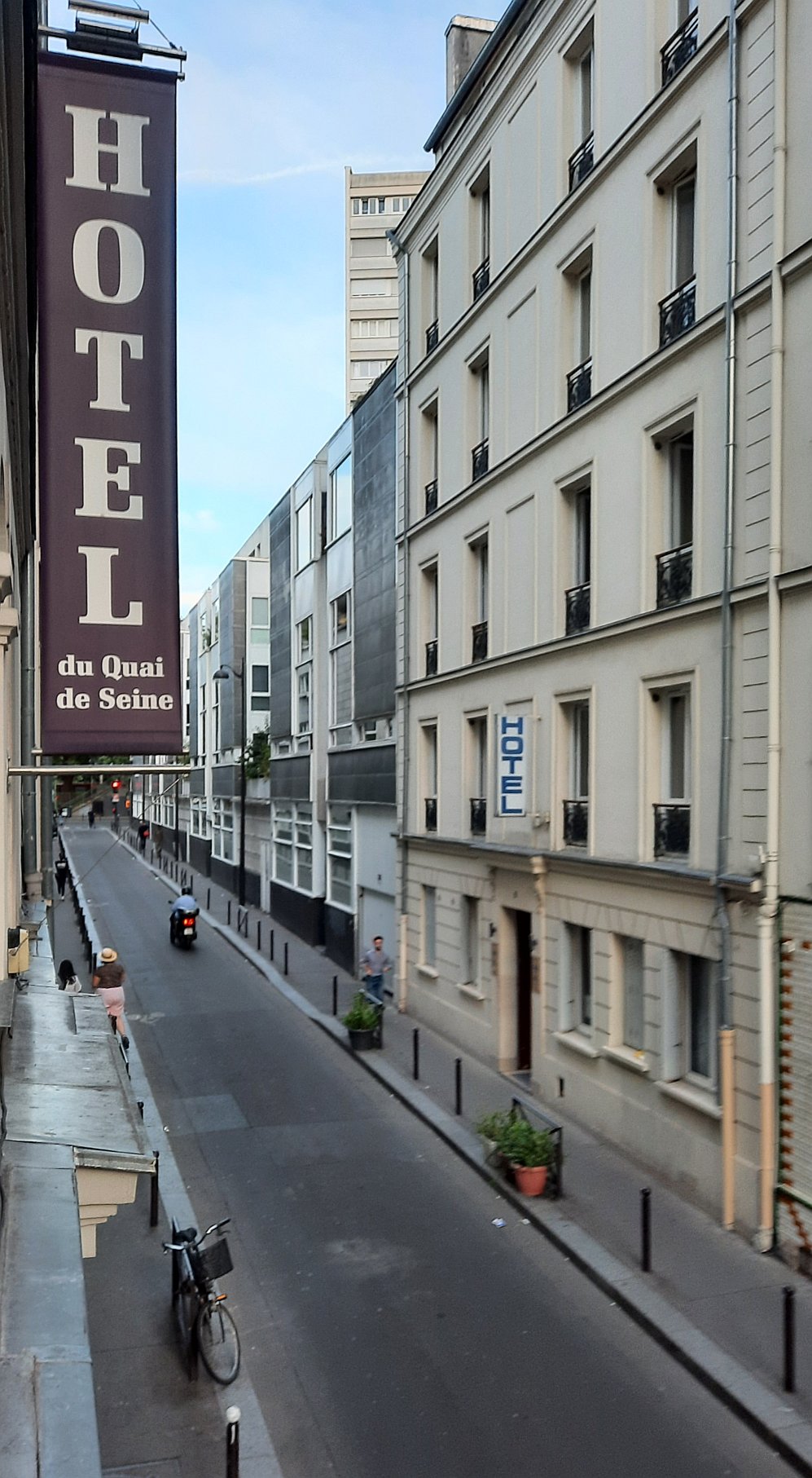 Záběr z hotelu Hôtel du Quai de Seine