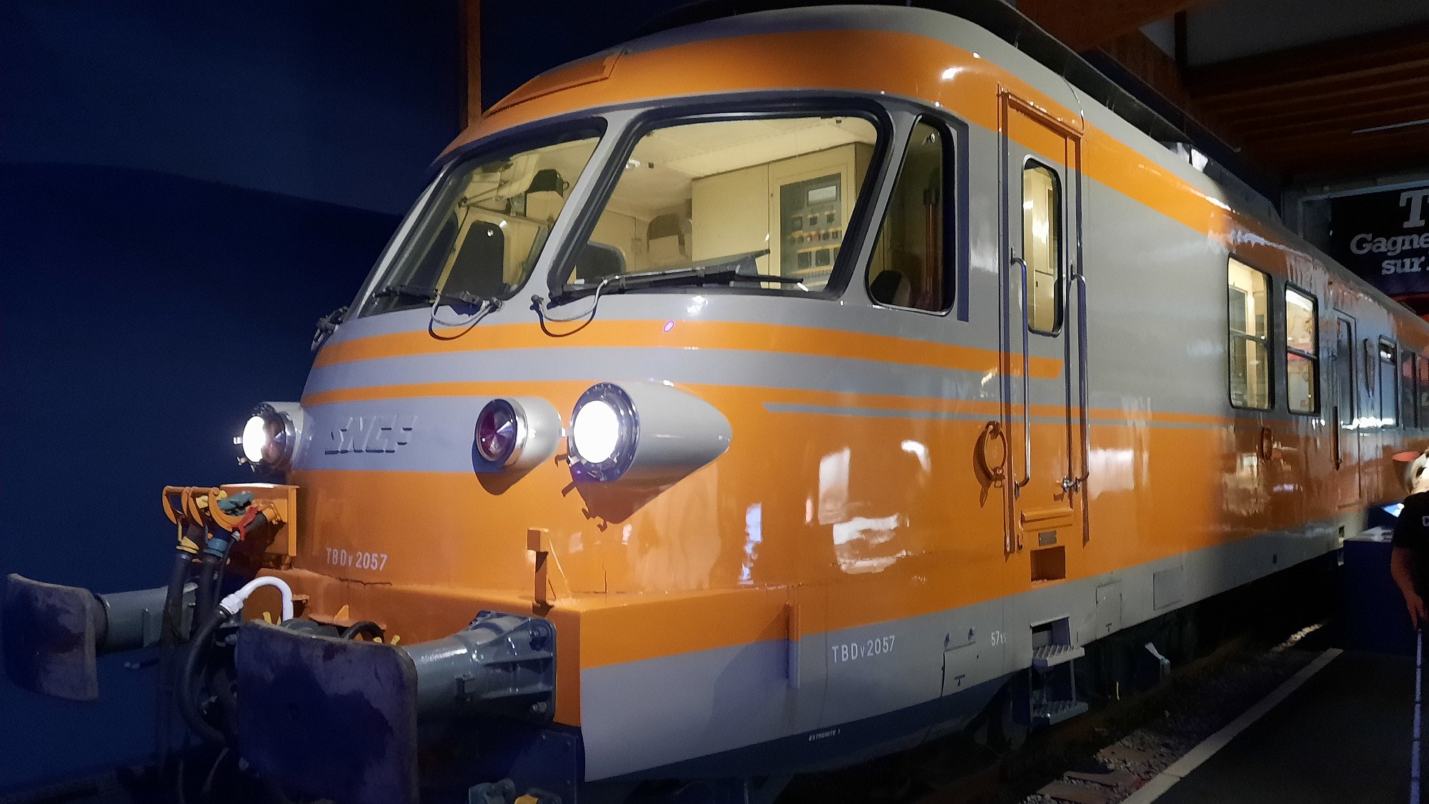 Partie fotografií z druhého pavilonu muzea Cité du Train