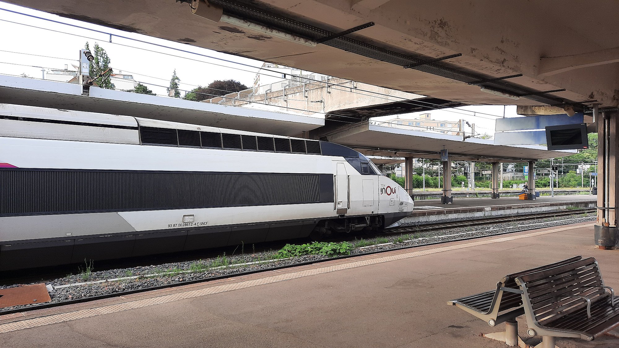 TGV na nádraží v Mylhúzách