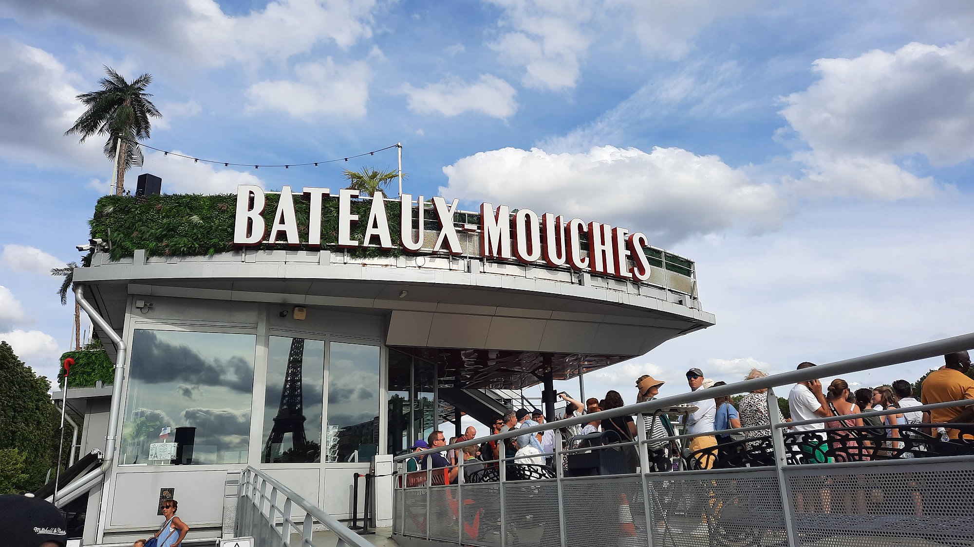Fotografie z lodi Bateaux-Mouches