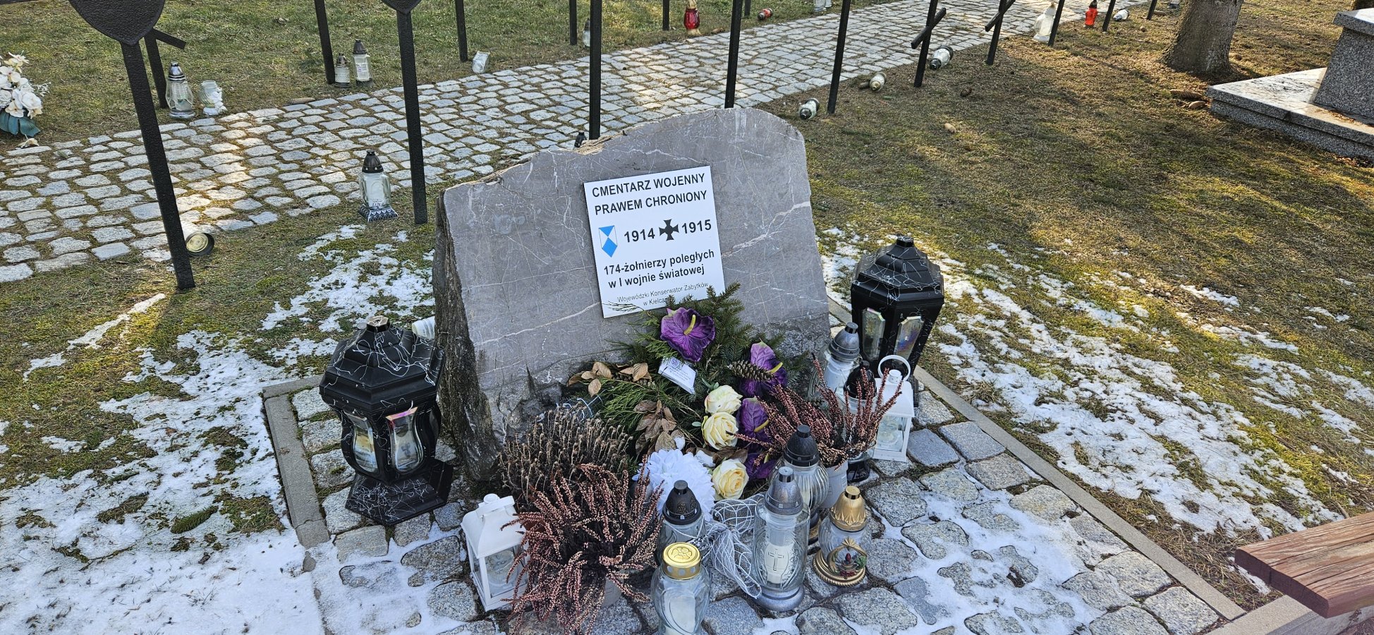Jędrzejów Cmentarz z okresu I Wojny Światowej
