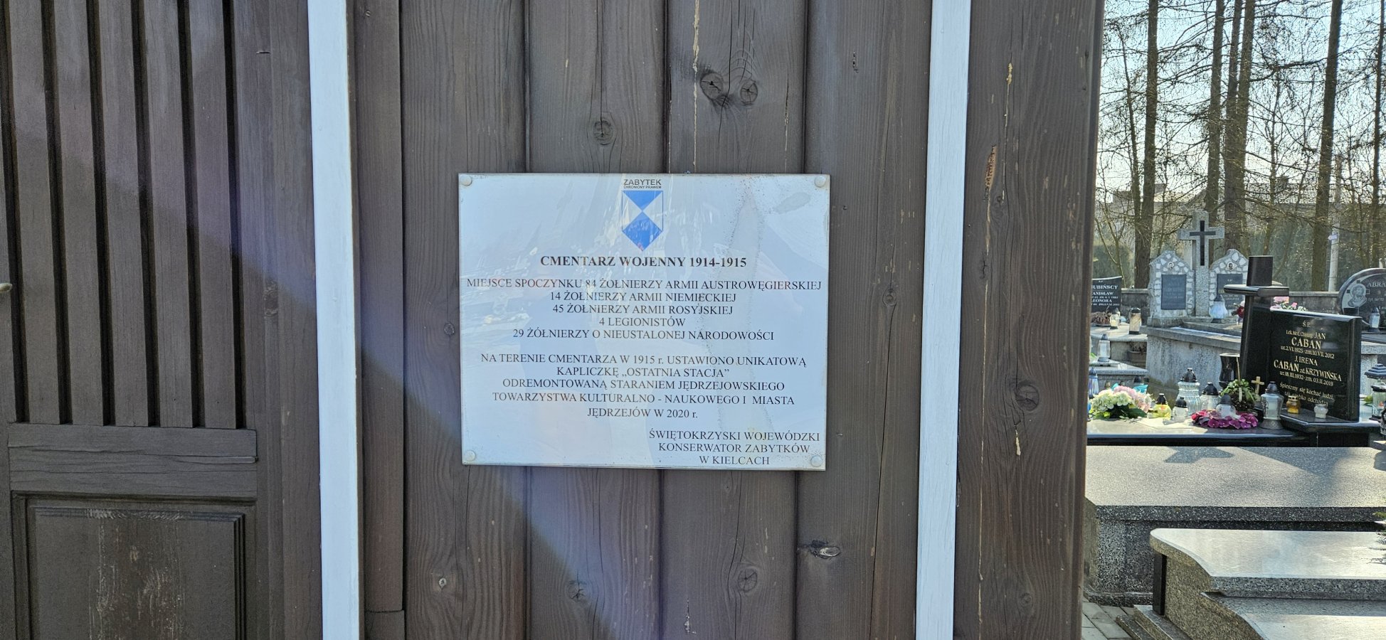 Jędrzejów Cmentarz z okresu I Wojny Światowej