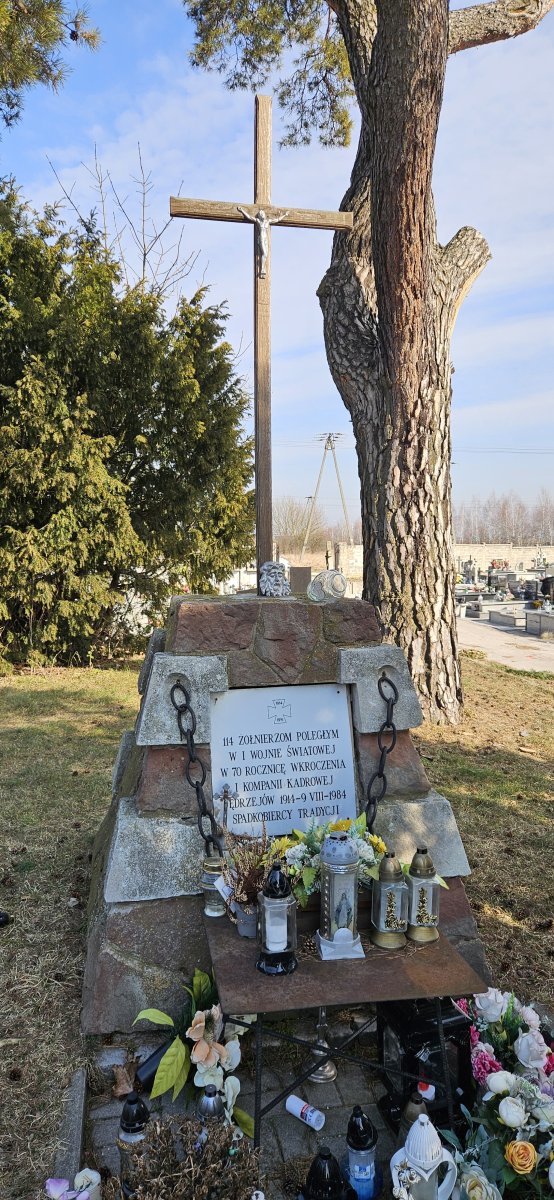 Jędrzejów Cmentarz komunalny - Kwatera z I Wojny Swiatowej