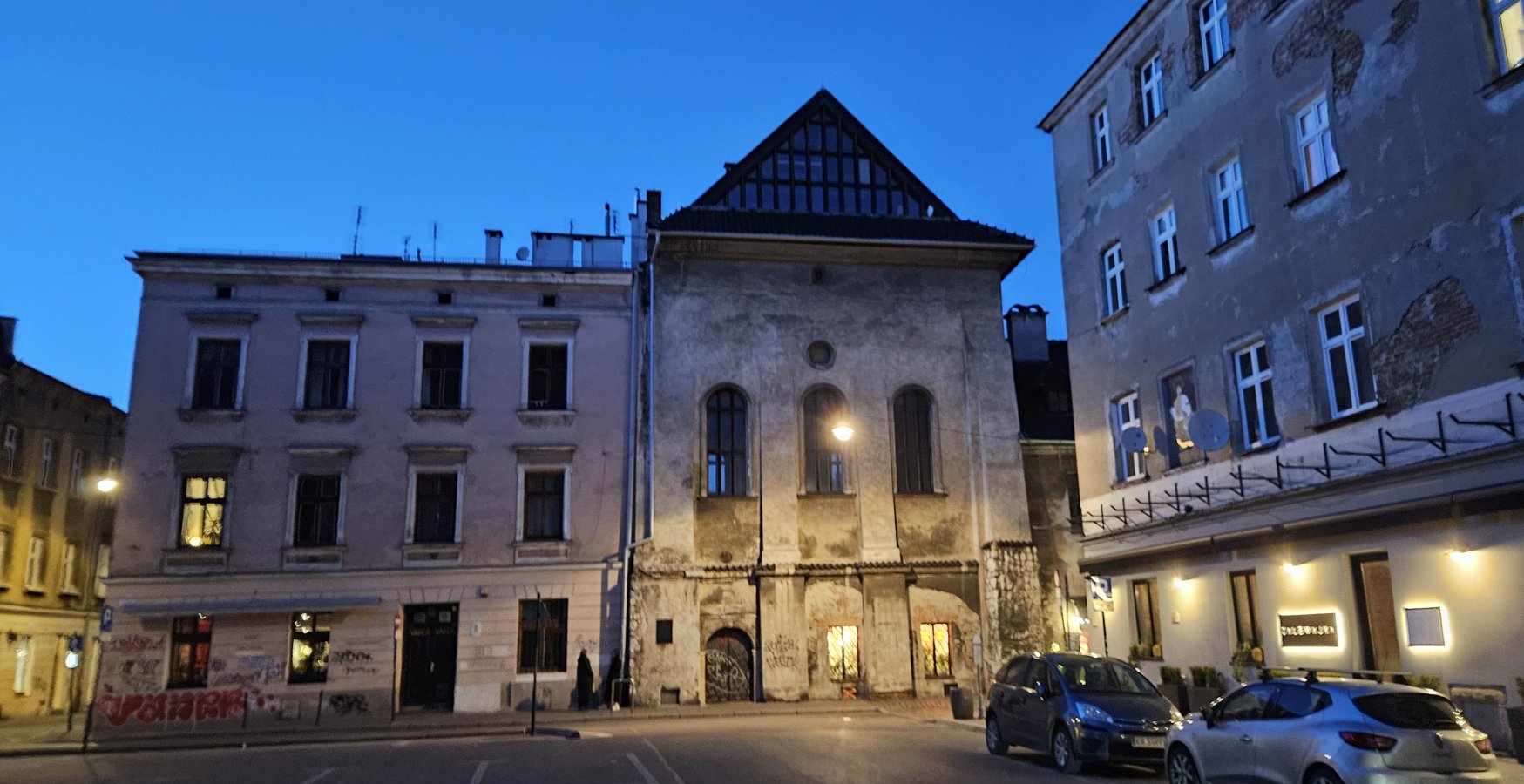 Domy ve čtvrti Kazimierz