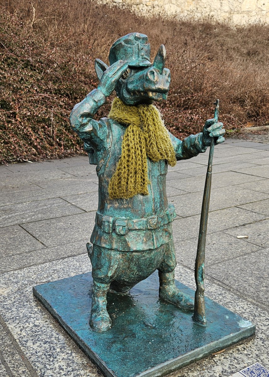 Smok Żołnierz CK (Drak voják s puškou Mannlicher)