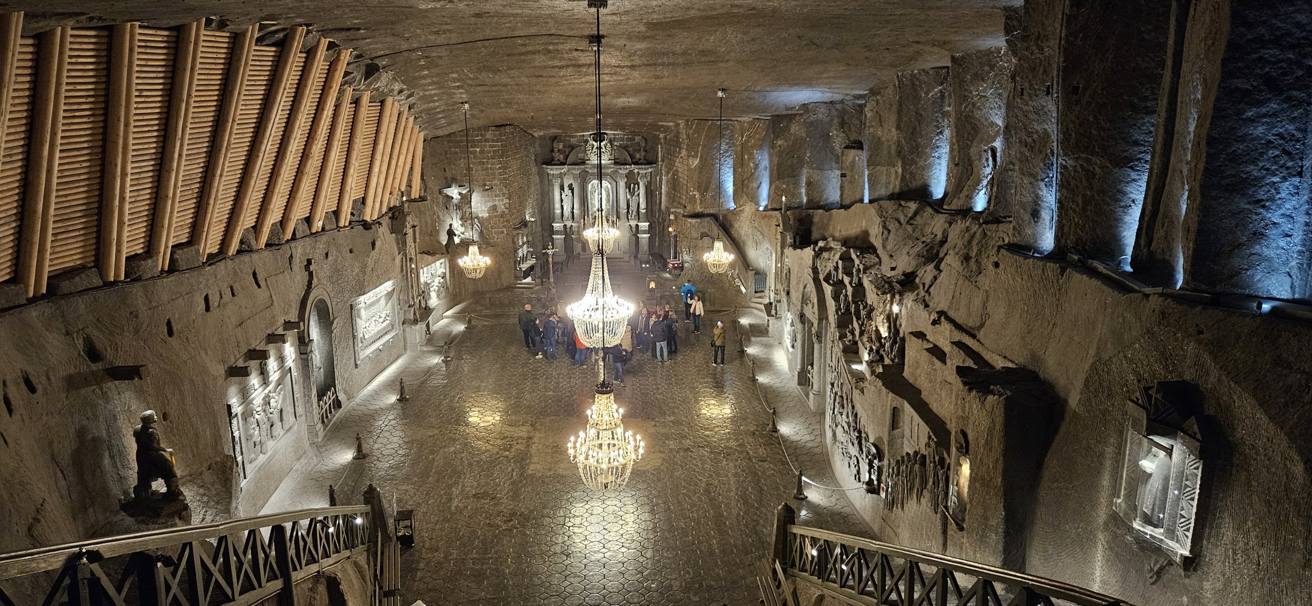 Wieliczka - solný důl - Kaple svaté Kingy