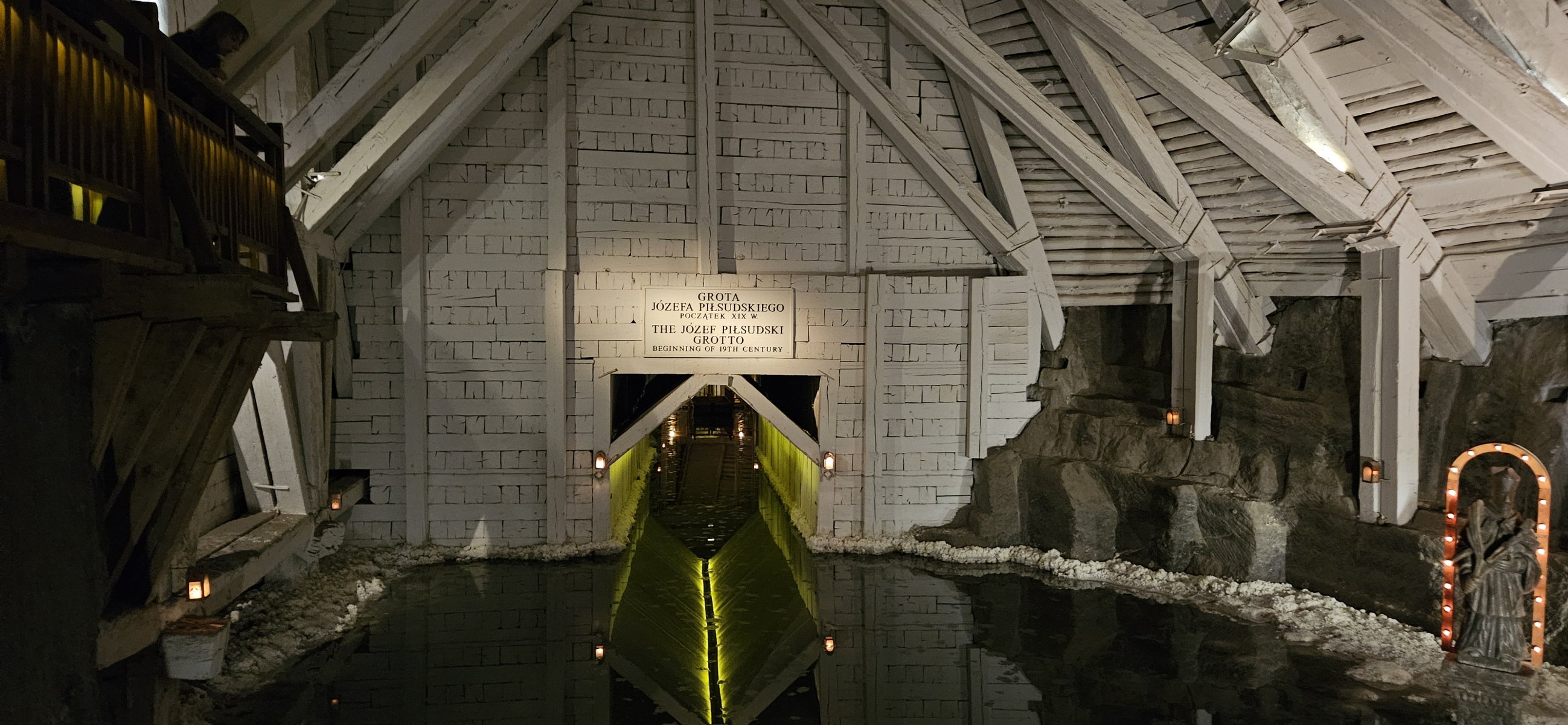 Wieliczka - solný důl - jeskyně Józefa  Piłsudskiego