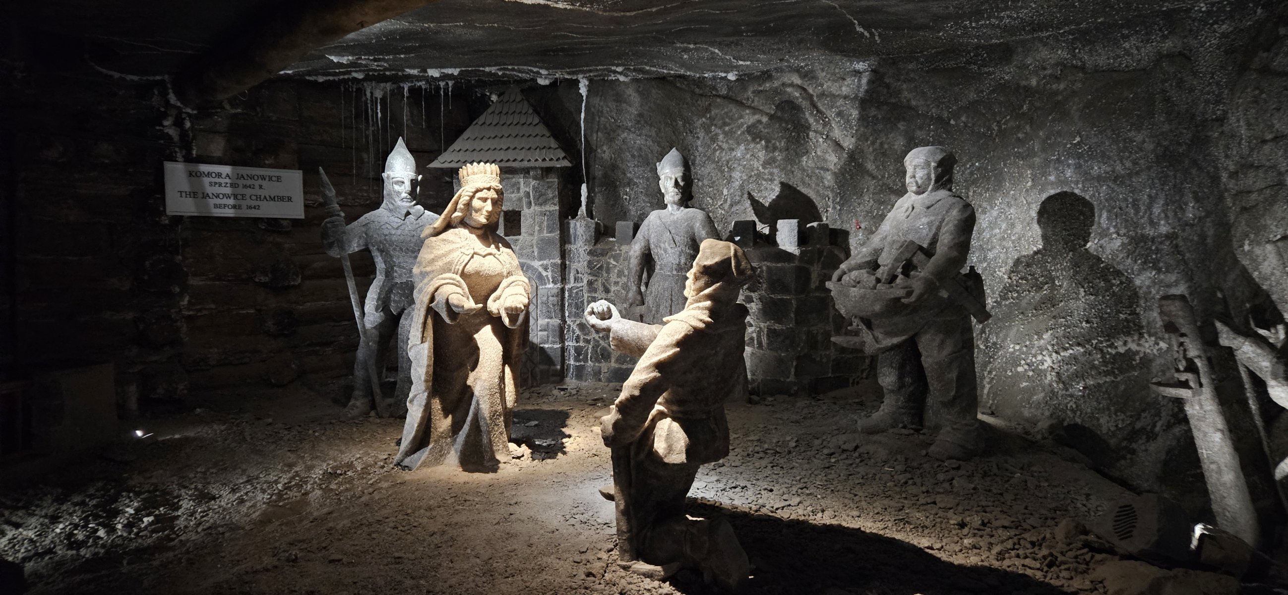 Wieliczka - solný důl - komora Janowice