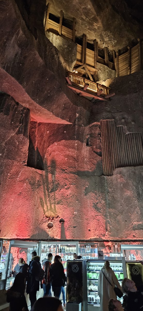 Wieliczka - solný důl - komora Stanisława Staszica (poslední komentovaná část)