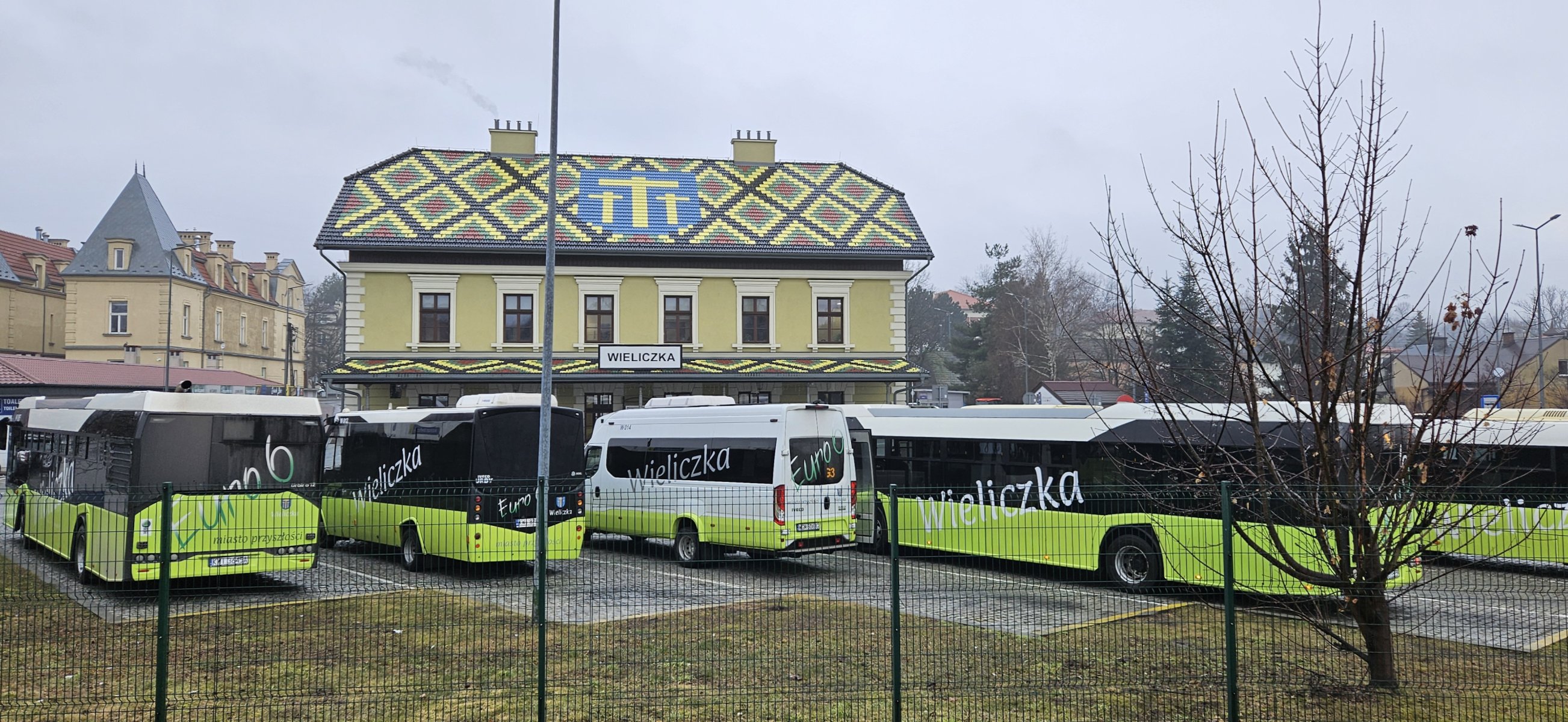 Wieliczka - nádraží - dopravní terminál