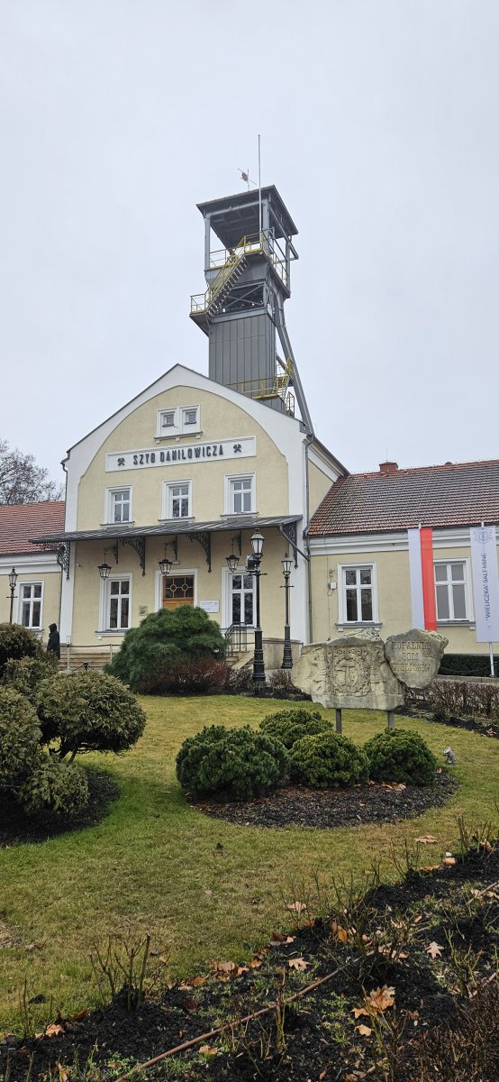 Wieliczka Daniłowiczova šachta (Szyb Daniłowicza) - vstupní budova exkurze