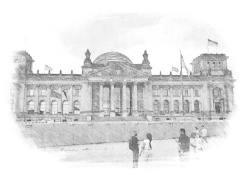 Budova Říšského sněmu - Reichstag