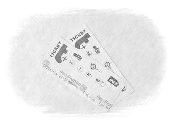 2x lístek na městkou dopravu t+ ticket
