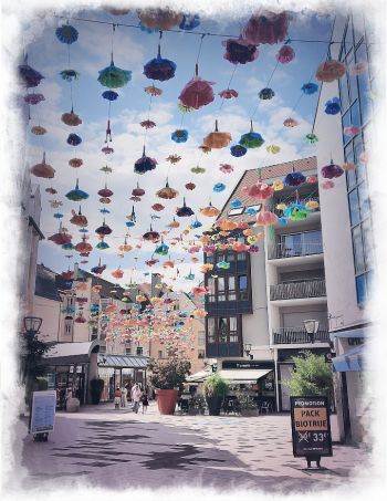 Mylhúzy a výzdoba na rue du Werkhof