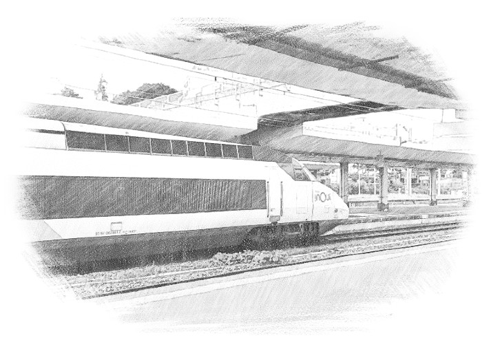 TGV na nádraží v Mylhúzách
