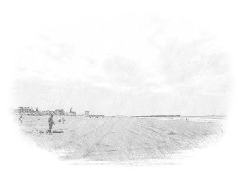 Den Haag pláž Scheveningen