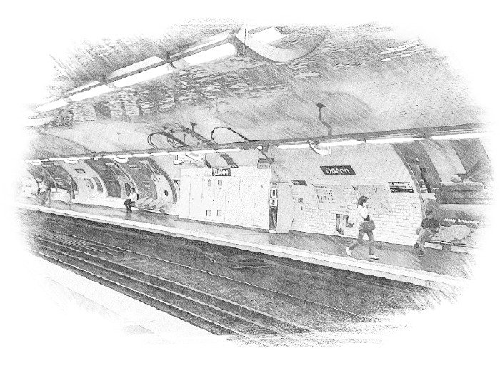 Stanice Odéon linky metra 10