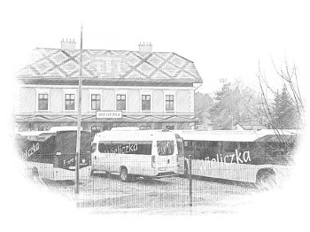 Wieliczka - nádraží - dopravní terminál